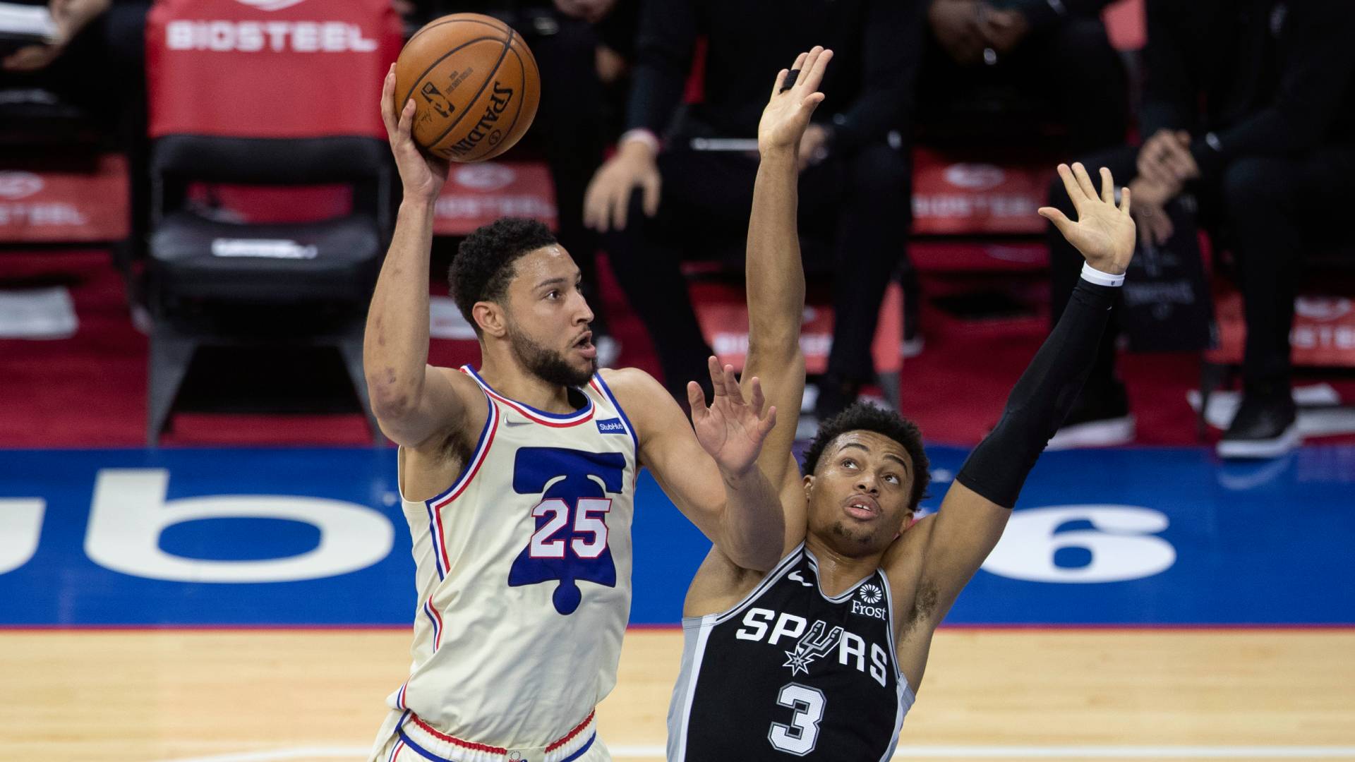 Ben Simmons trade rumors: 76ers star 'would welcome opportunity' to play for Popovich, Spurs